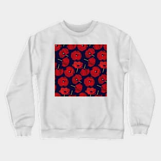 Poppies Crewneck Sweatshirt